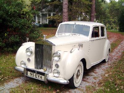 A 1949 Rolls-Royce  