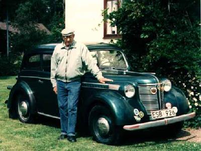 General image of a 1949 Opel Olympia Picture credit Ingvar Henricson