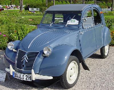 General image of a 1952 Citroen 2 CV Picture credit Anonymous user