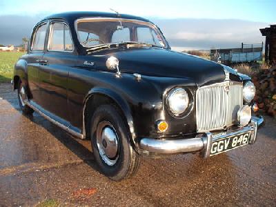 General image of a 1954 Rover P4 Picture credit Anonymous user