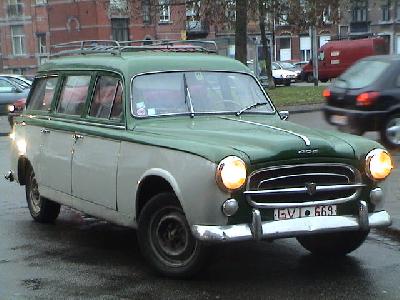 A 1961 Peugeot  