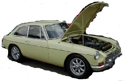 A 1965 MG  