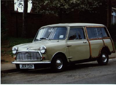 A 1967 Mini  