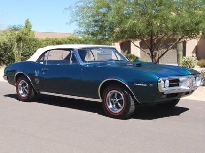 A 1967 Pontiac  