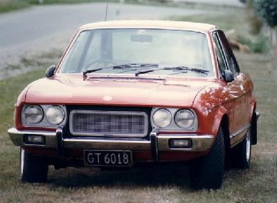 A 1972 Fiat  