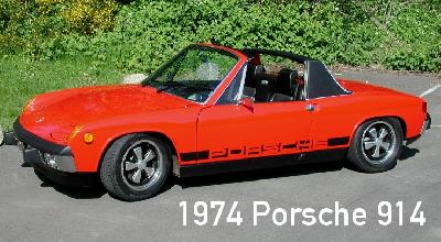 A 1974 Porsche  