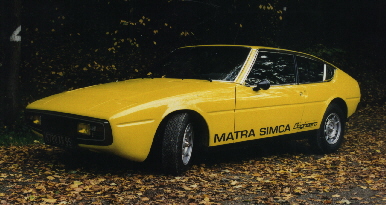 Matra-Simca Bagheera 1975 