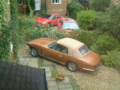 A 1975 Jensen Interceptor 