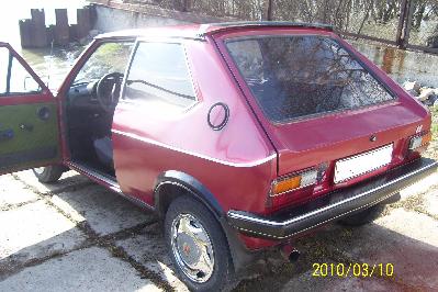 A 1975 Audi  