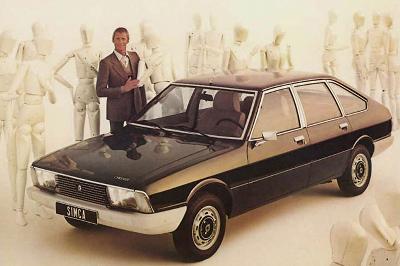A 1975 Simca 1307 