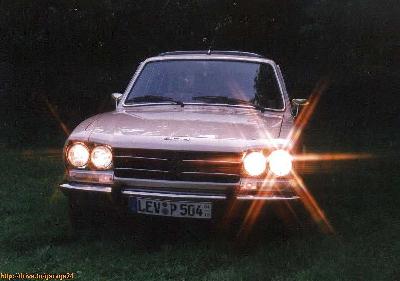 A 1977 Peugeot  