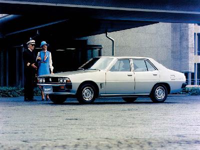 A 1978 Mitsubishi Galant 