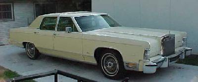 A 1979 Lincoln  