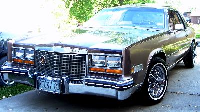 A 1981 Cadillac  