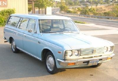 A 1982 Toyota Crown 