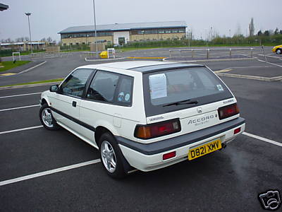 A 1986 Honda Accord 