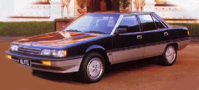 A 1988 Mitsubishi  