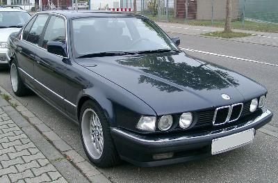 A 1989 BMW 7 Series 