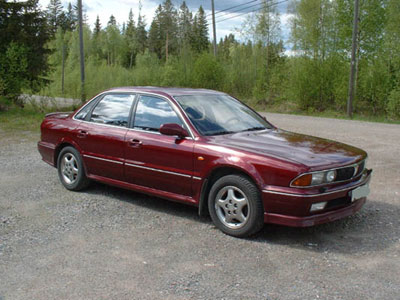 A 1991 Mitsubishi  
