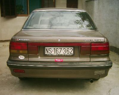 A 1993 Mitsubishi  