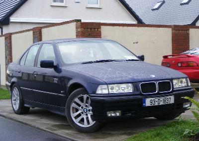 A 1993 BMW  