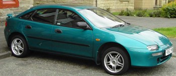 A 1998 Mazda  