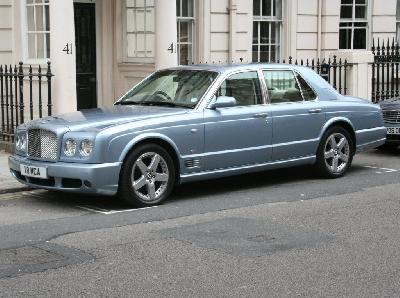A 2002 Bentley  