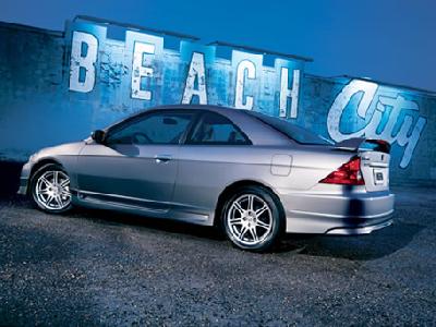 Honda Civic Coupe LX 5 2005 