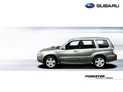 Subaru Forester 2.5 XT Premium Automatic 2006 