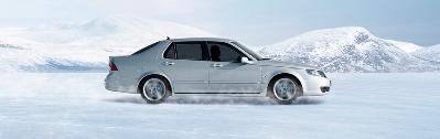 A 2007 Saab  