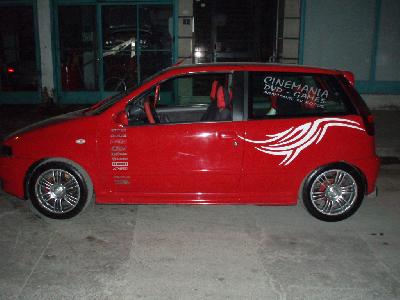 A 2007 Fiat Punto 