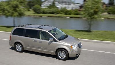 A 2008 Chrysler Town & Country 