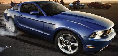 A 2009 Ford Mustang 