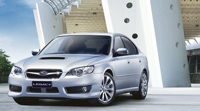 A 2009 Subaru  
