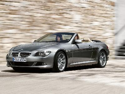 A 2009 BMW 6 Series Cabriolet 
