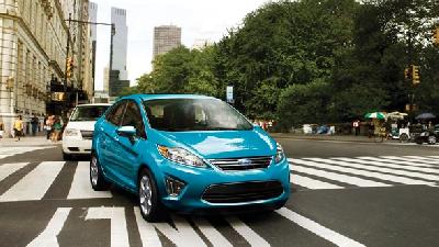 A 2011 Ford Fiesta 