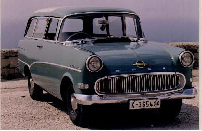 A 1959 Opel  
