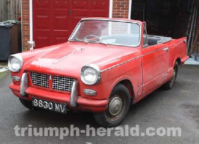 Triumph Herald Cabriolet 1961 