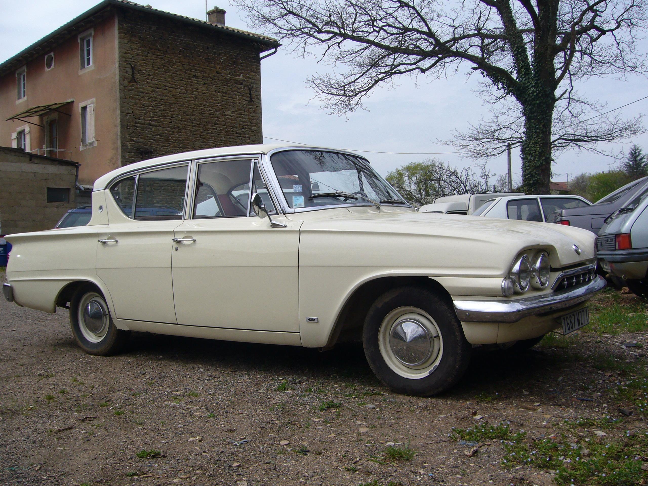 A 1963 Ford Consul