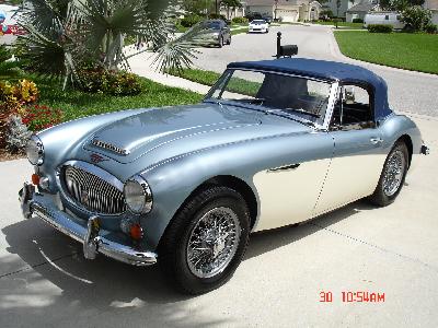 A 1965 Austin-Healey  