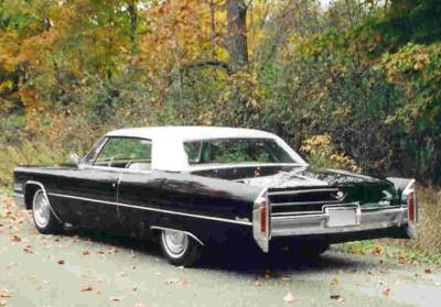 A 1966 Cadillac  