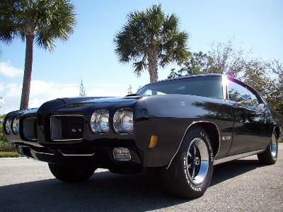 A 1969 Pontiac  