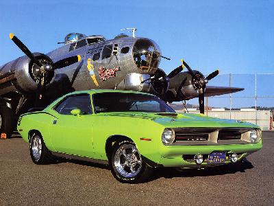 A 1969 Plymouth  