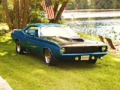 A 1970 Plymouth  