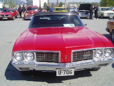 A 1970 Oldsmobile  