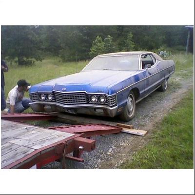 A 1972 Mercury  