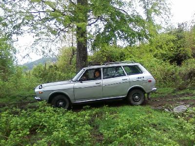 A 1976 Subaru  