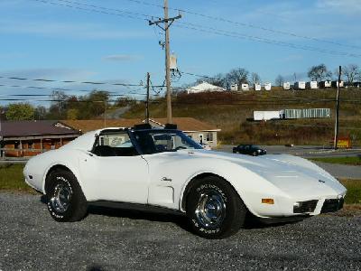 A 1976 Chevrolet Corvette