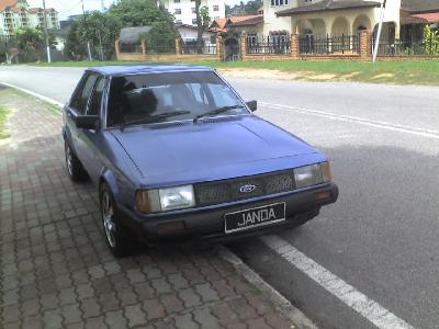 Ford laser 1983 modified #3