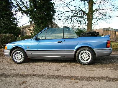 Ford escort cabriolet 1990 #4